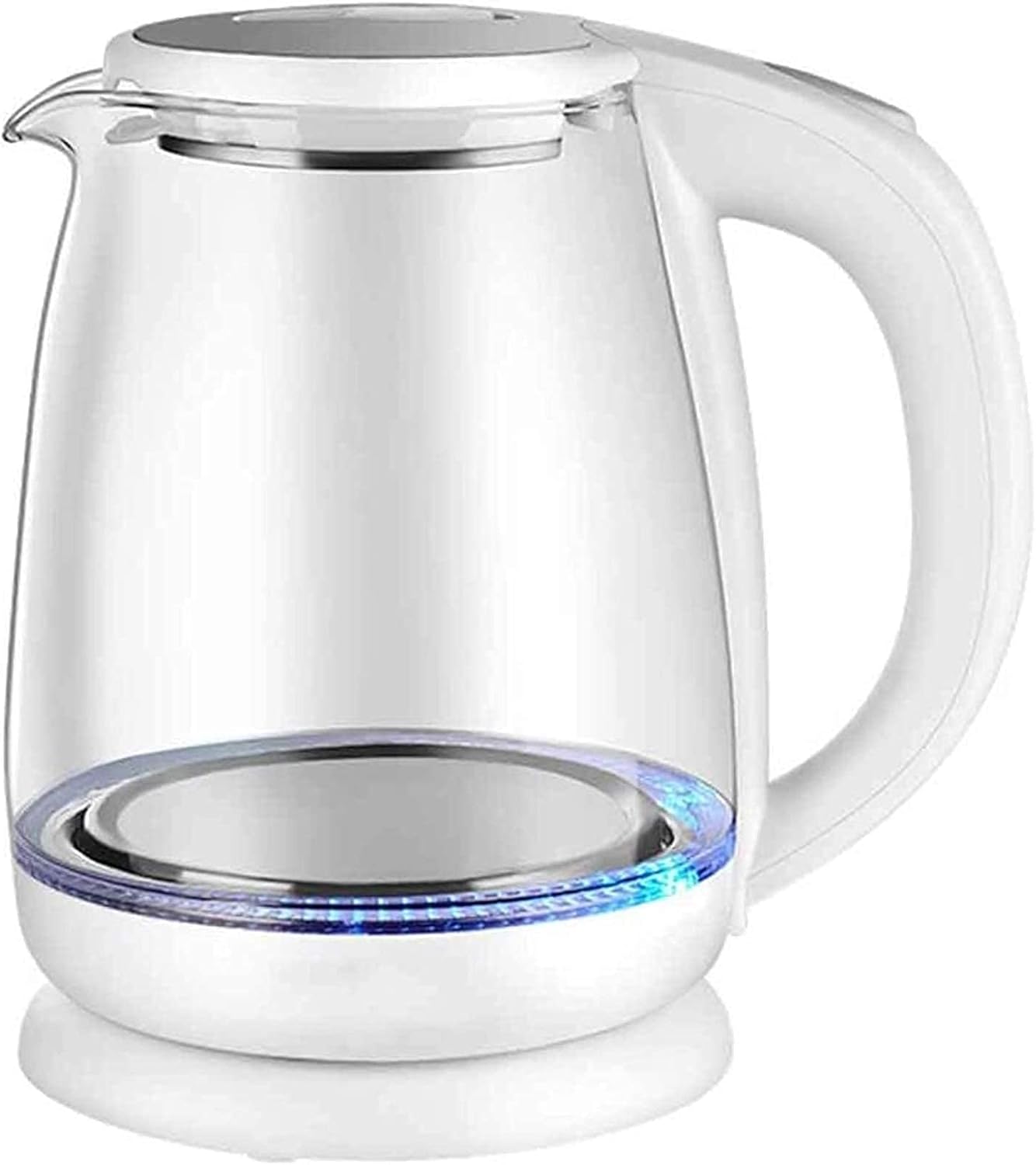 Kettles, Glass Kettles for Boiliwater Tea Pot 1.8L Fast Boil Water Kettle with Illuminated Led, Auto-Off & Boil-Dry Protection - for Hot Water Tea & Coffee Maker