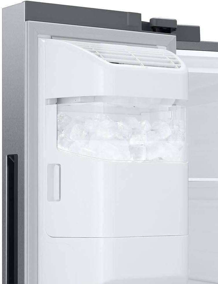 SAMSUNG RS27T5561SR 26.7 Cu. Ft. Side-by-Side Refrigerator with 21.5 inch Touch-Screen Family Hub