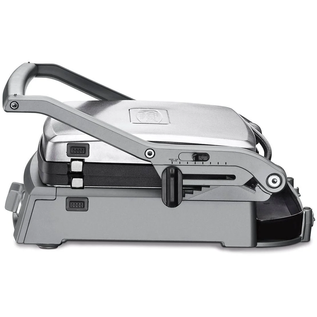 Cuisinart Griddler Deluxe with 6 Cooking Options, Reversible Grill/Griddle Plates, and Dual-Zone Control