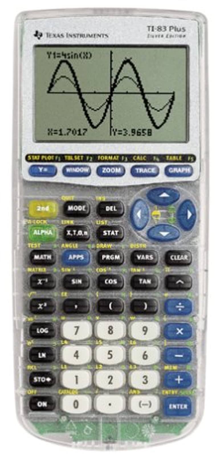 Texas Instruments TI-83-PLUS Silver Edition Calculator