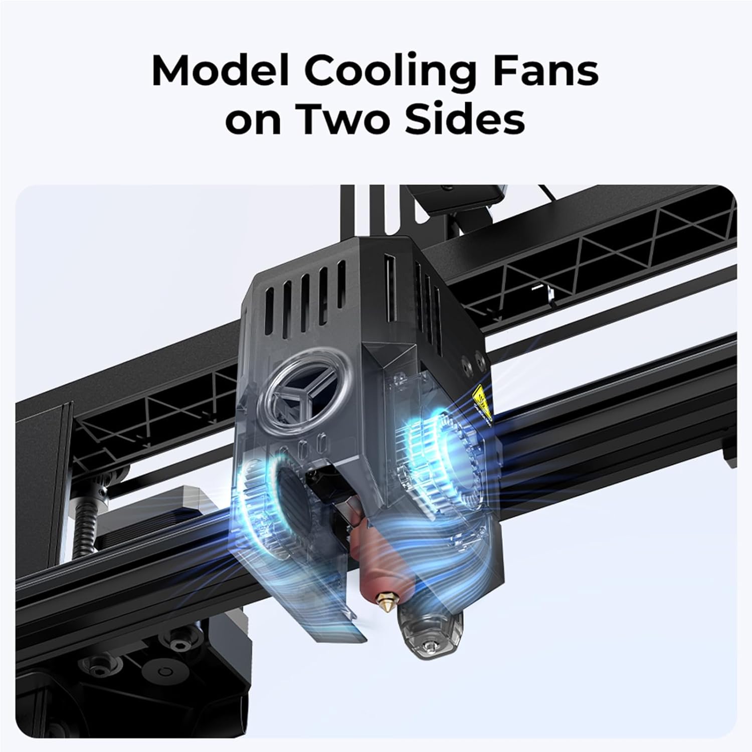 Creality Ender 3 V3 KE 3D Printer Bundle with Filament Dry Box, 500mm/s High Speed Printing Smart Monitor Control, Auto Calibration,300℃ 60W Hotend, Precise X-axis Linear Rail 220x220x240mm