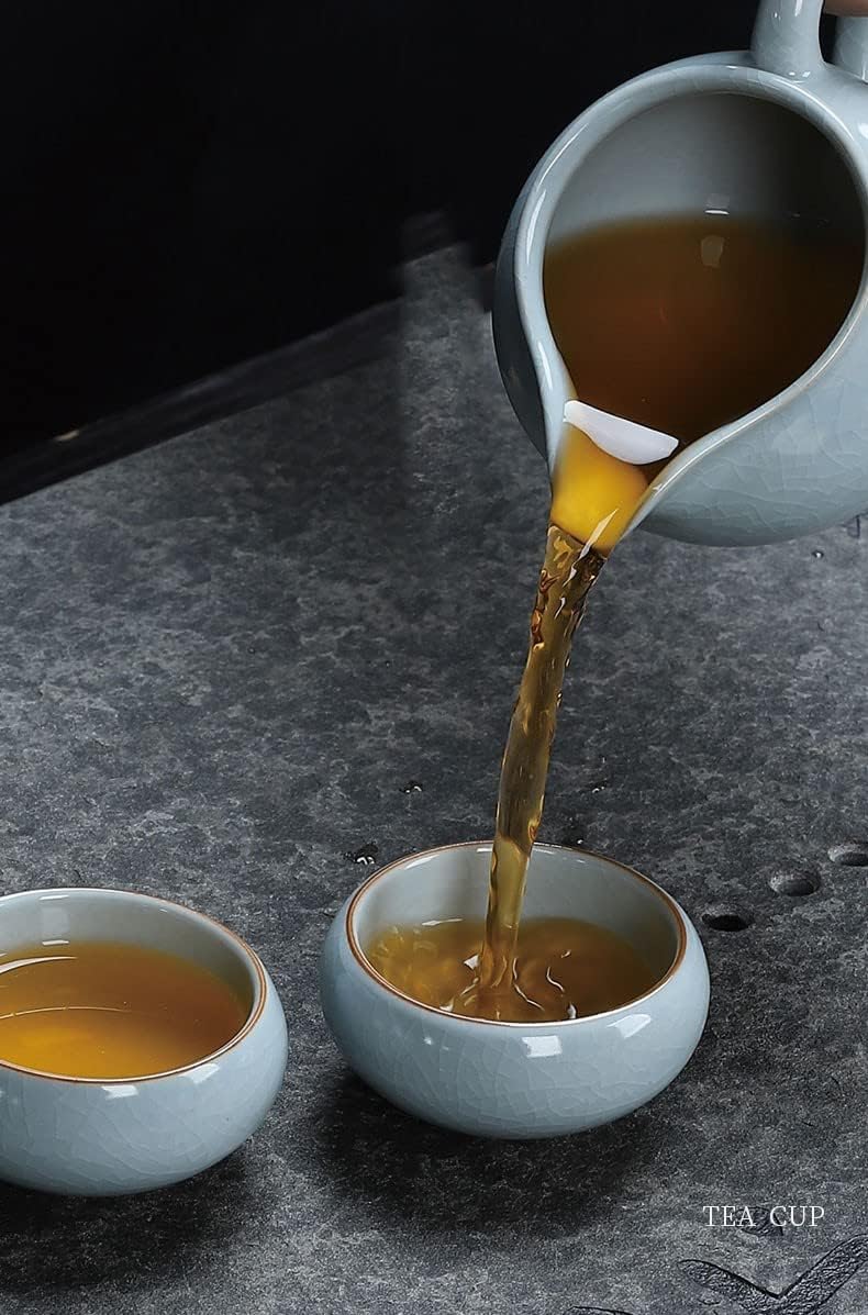 Tea Set chinese tea set teapot set gongfu tea set tea pot set Chinese Kungfu Tea Table Serving Tray Box for Tea Set Gongfu Tea Tray Set and Small Tea Tools Office
