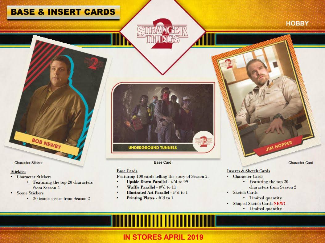 Stranger Things Season 2 Trading Cards Hobby Box (Topps 2019)