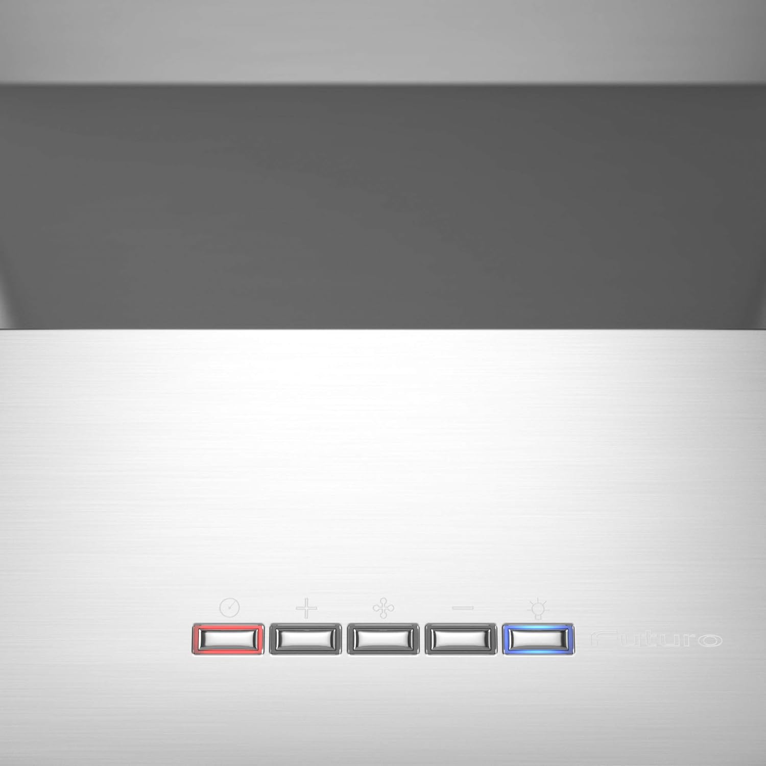 Futuro Futuro Wall-Mount Range Hood 36 | Capri | Kitchen Ducted/Ductless Vent Hood | Stainless Steel Exhaust Hood | LED, Ultra-Quiet with Blower