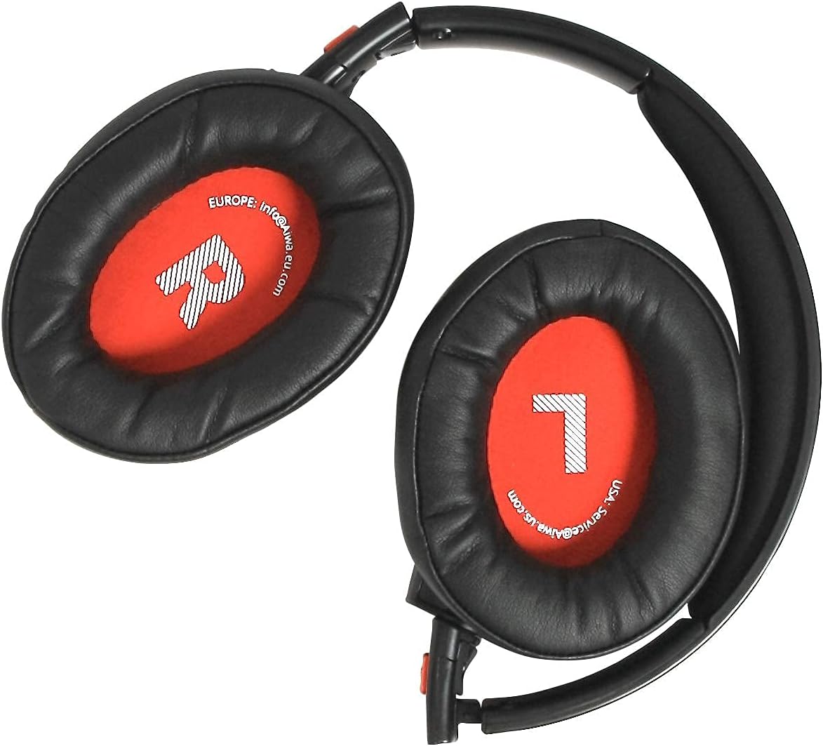 Aiwa Arc-1 ANC - Bluetooth Active Noise Cancelling Headphones - Over Ear - Audiophile Sound Quality - 40-Hour Playtime