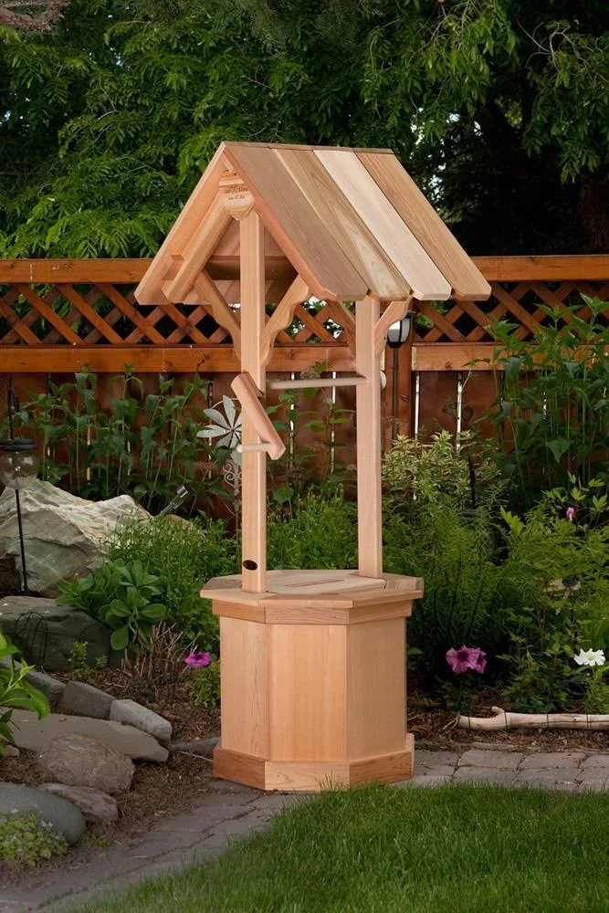 All Things Cedar Wishing Well - Cedar
