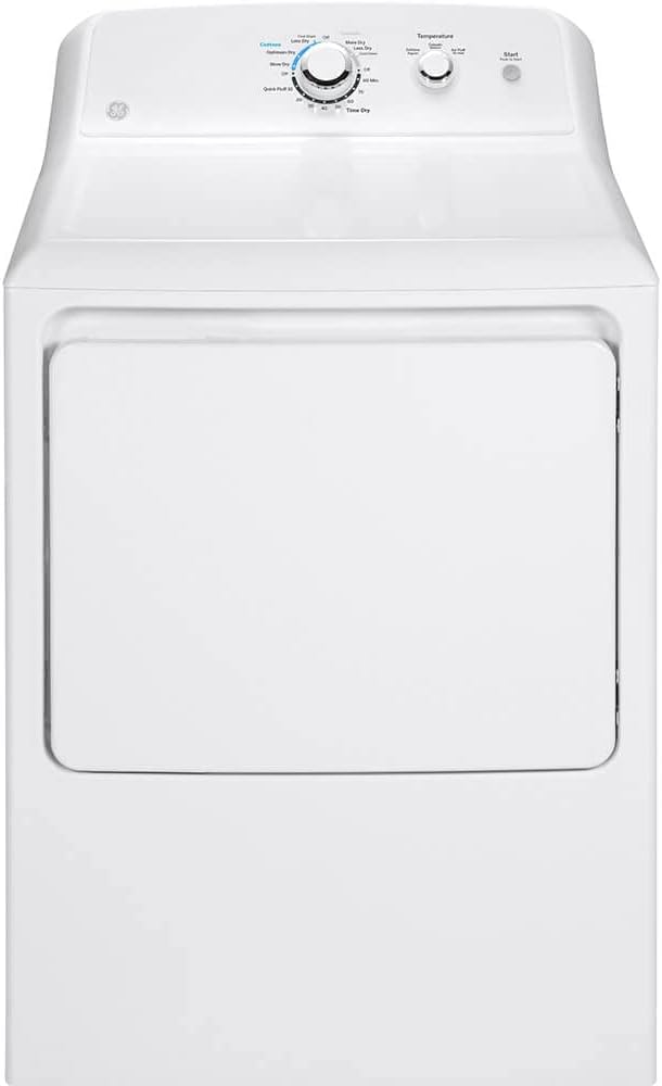 GE GTW335PR White Top Load Washer/Dryer Pair