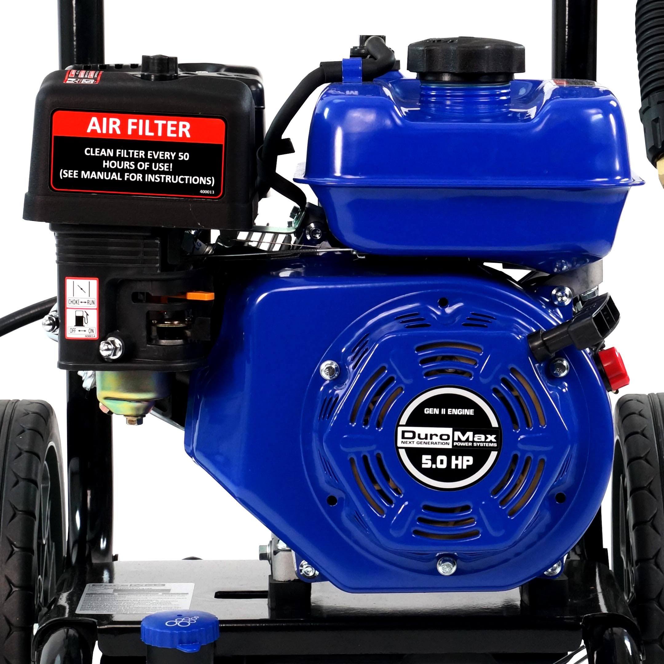 DuroMax XP2700PWS 2.3 GPM 5 HP GAS Engine Pressure WASHER, 2700 PSI