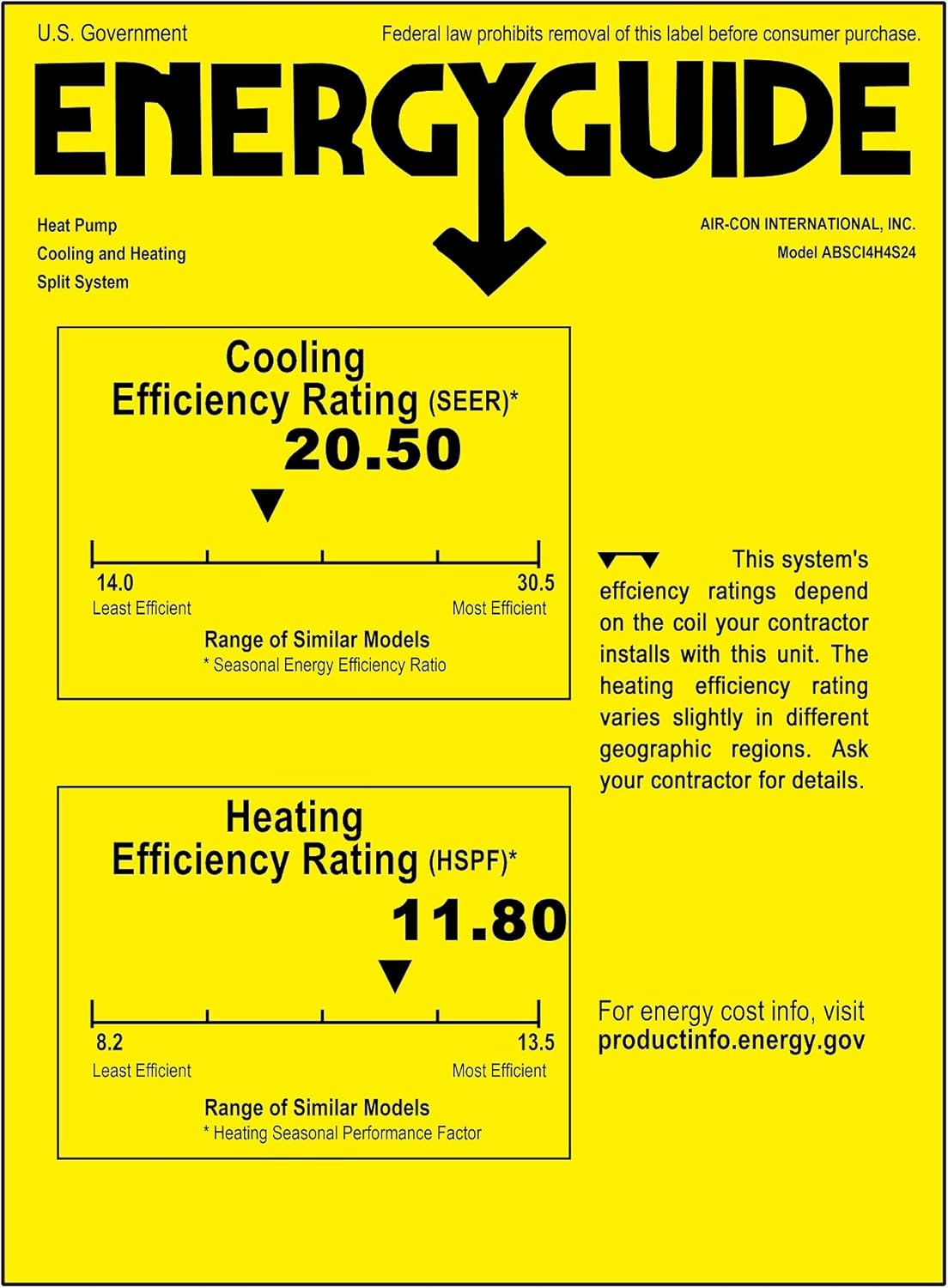 24000 Btu 21 SEER Ductless Mini Split DC Inverter Air Conditioner Heat Pump System 208-230 Volt with 15ft Kit (24000 Btu)