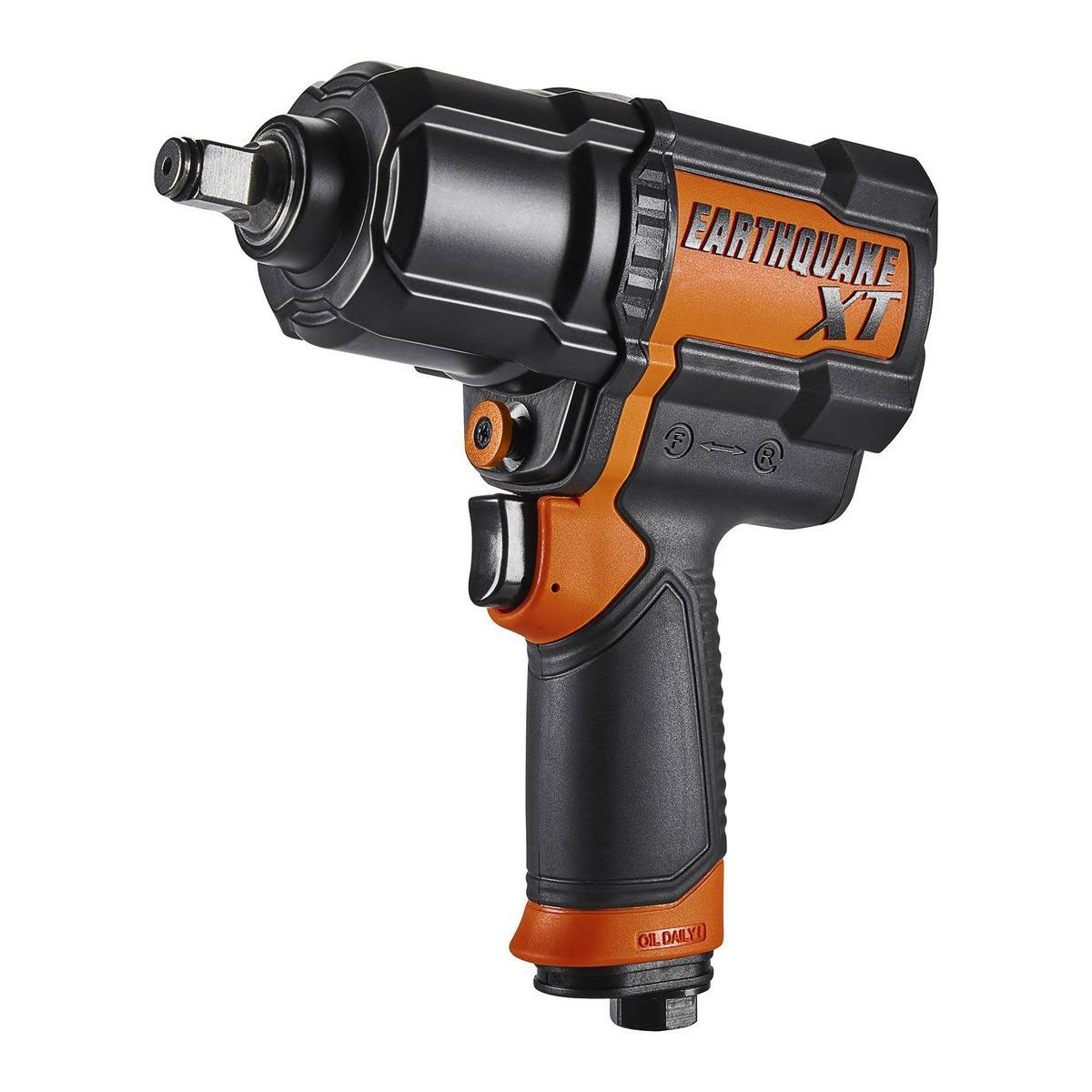 Earthquake 1/2 in. Composite Xtreme Torque Air Impact Wrench, Orange