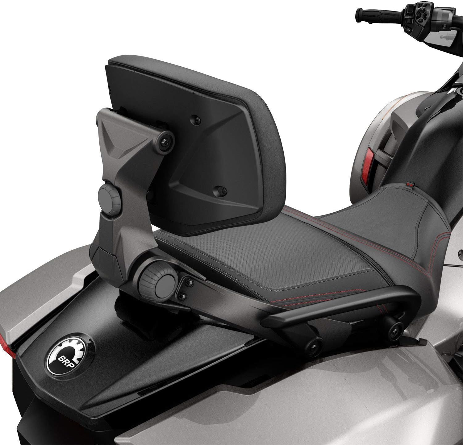 Can-Am SPYDER OEM F3 CARBON BLACK ADJUSTABLE PASSENGER BACKREST KIT #219400601