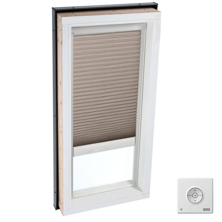 Velux FSLC 4622 1264 Solar Single Pleated Blind, Shiny Cappuccino