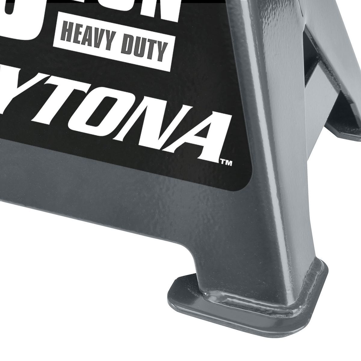 DAYTONA 6 Ton Heavy Duty Ratcheting Jack Stands, Slate Gray