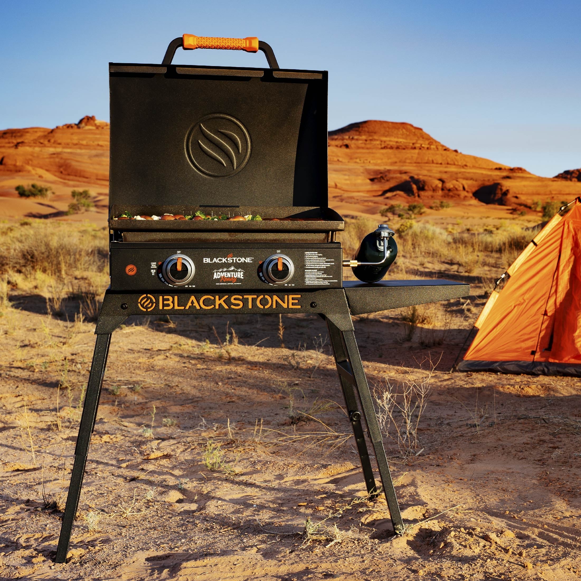 Blackstone Adventure Ready 22 Propane Griddle with Stand and Adapter Hose
