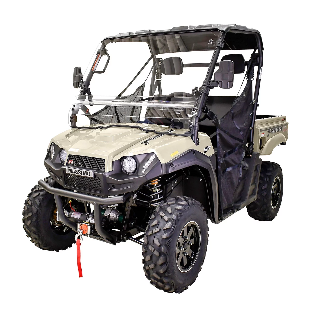 Massimo T-Boss 410 EFI 4 Stroke 4WD UTV (Quicksand) - Curated Treasures Market