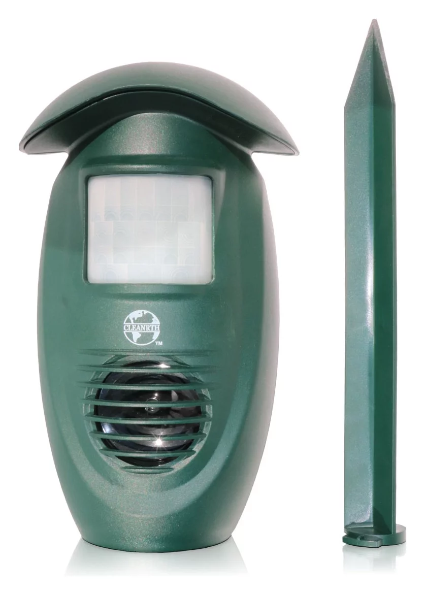 CLEANRTH TSAR550 Super Advanced Ultrasonic Animal Repeller w/Triple Scan Technology - Curated Treasures Market