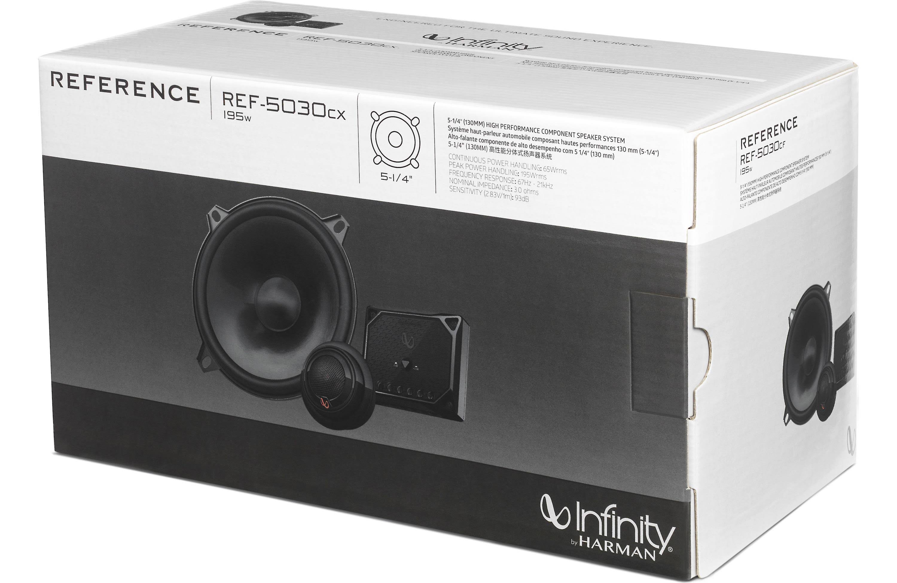 Infinity Reference REF-5030cx 5-1/4x22 Component System
