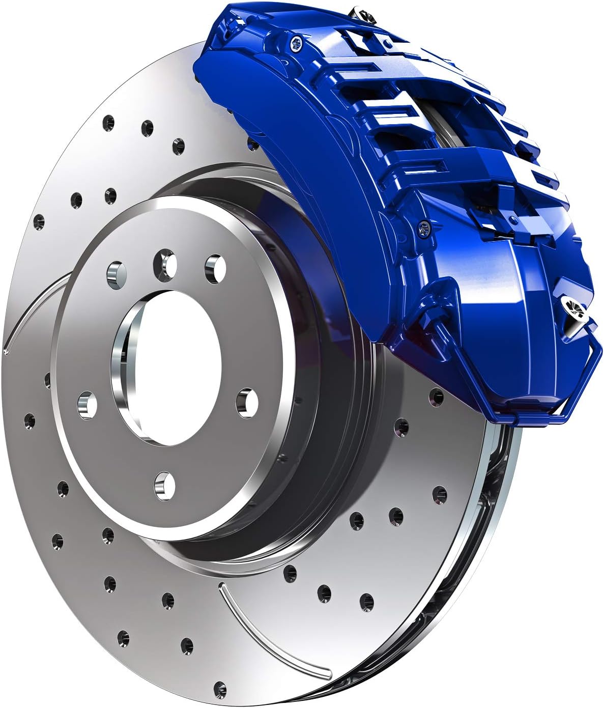 G2 High Temperature Brake Caliper Paint System Set Blue G2162 Pack of 2