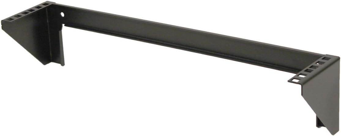 NavePoint 4U 19 Inch Vertical Wall Mount Rack Wall Mountable Server Rack w/Hardware Black