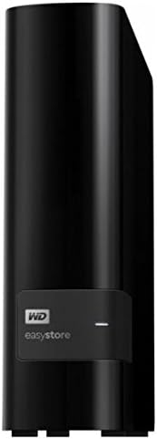 WD - Easystore 4TB External USB 3.0 Hard Drive - Black