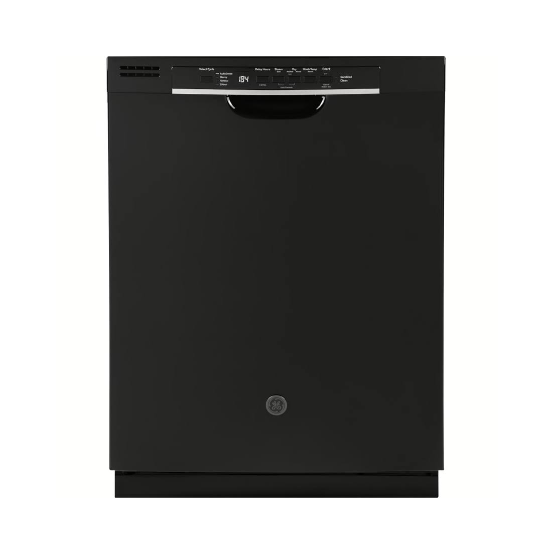 GE Dishwasher with Front Controls - Black