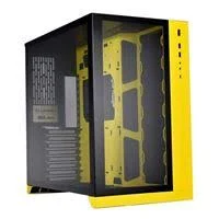 Lian Li PC-O11 Dynamic Tempered Glass EATX Full Tower Computer Case - Yellow