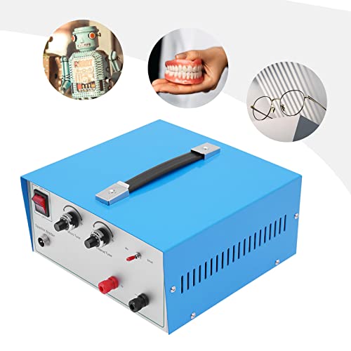 Jewelry Spot Welder, Pulse Sparkle Spot Welder 110V 80A Portable Spot Welding Machine with Handle DIY Spot Welding Tool for Gold K gold Silver Platinum Steel