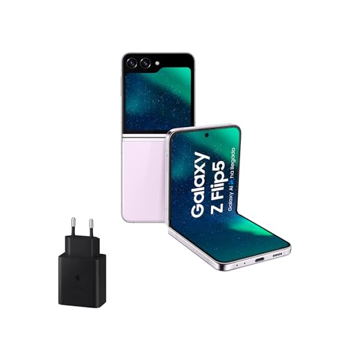 SAMSUNG Galaxy Z Flip5 Smartphone 5G SM-F731B Single Sim+ ESim EU/UK Model 8GB Ram, 256GB Storage International Version