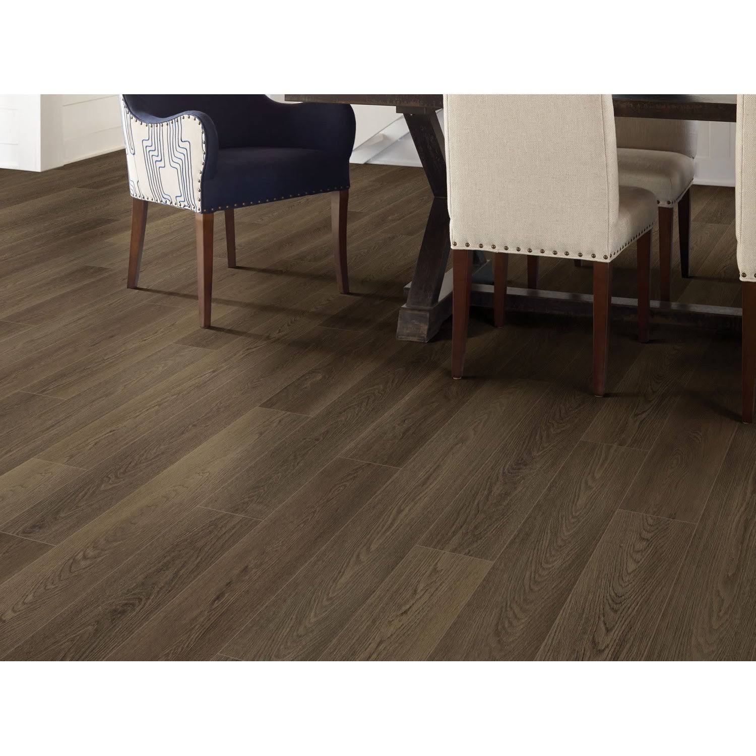 Shaw 2045V Distinction Plus 12mil 7x22 Wide Smooth Luxury Vinyl Plank - Natural Maple