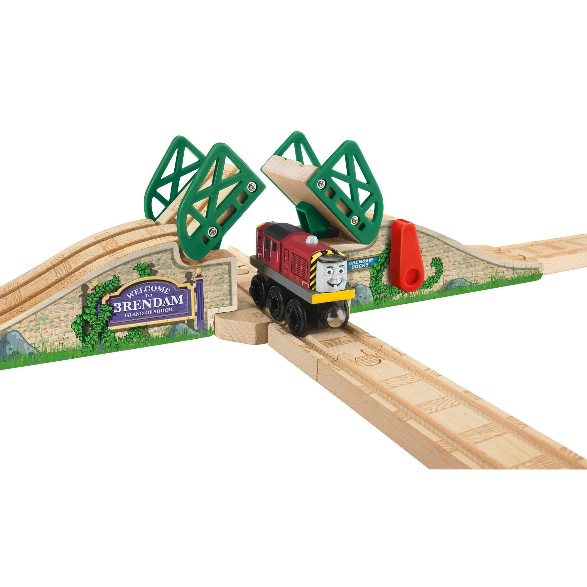 Thomas u0026 Friends Wooden Railway Drawbridge With Salty