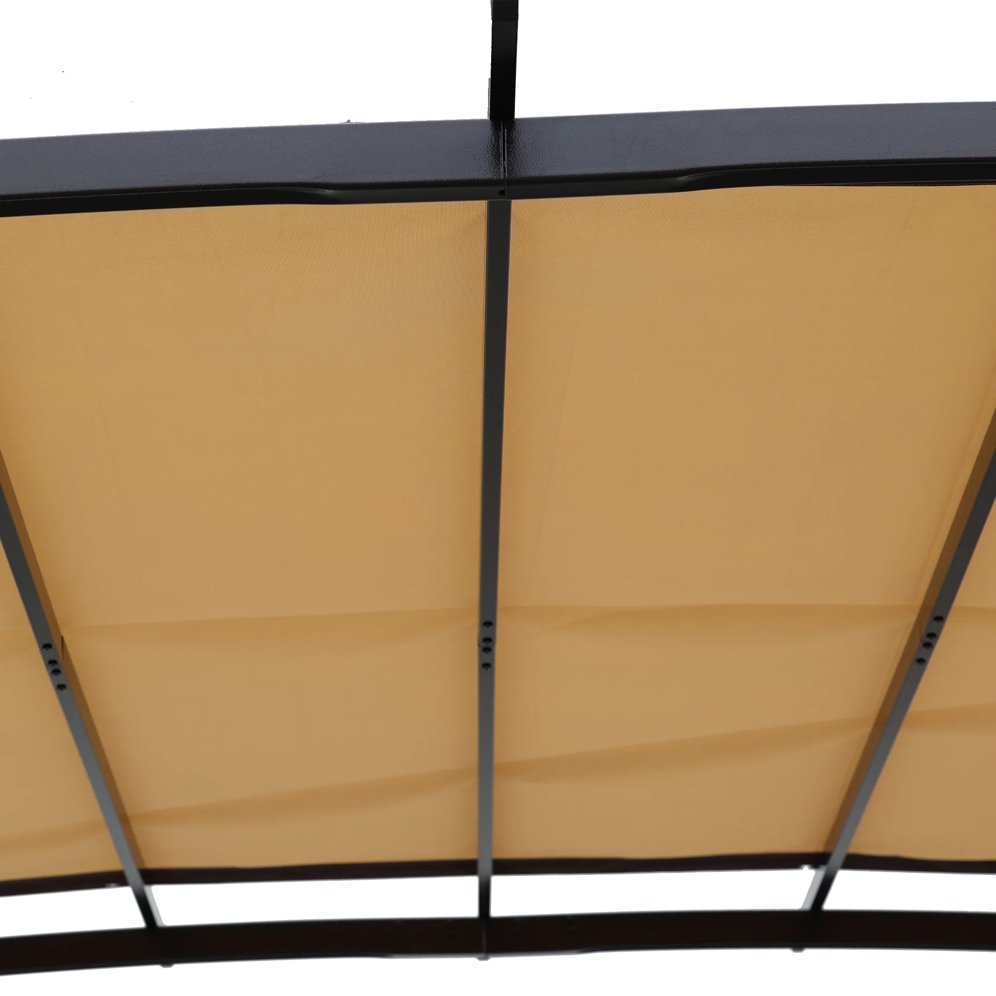 CoSoTower Universal Canopy Cover Replacement For 12X9 Ft Curved Outdoor Pergola Structure