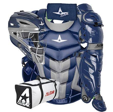 All Star CK912S7X Youth System7 Axis Pro Catchers Gear Set Royal