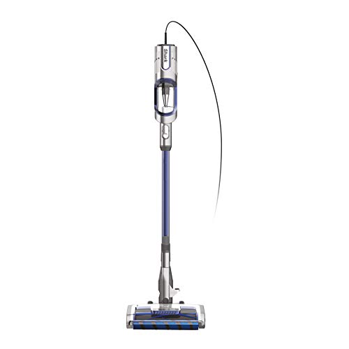 Shark HV322 Rocket Deluxe Pro Corded Stick Vacuum with LED Headlights, XL Dust Cup, Lightweight, Perfect for Pet Hair Pickup, Converts to a Hand Vacuum, with Pet Attachments, Bordeaux/Silver