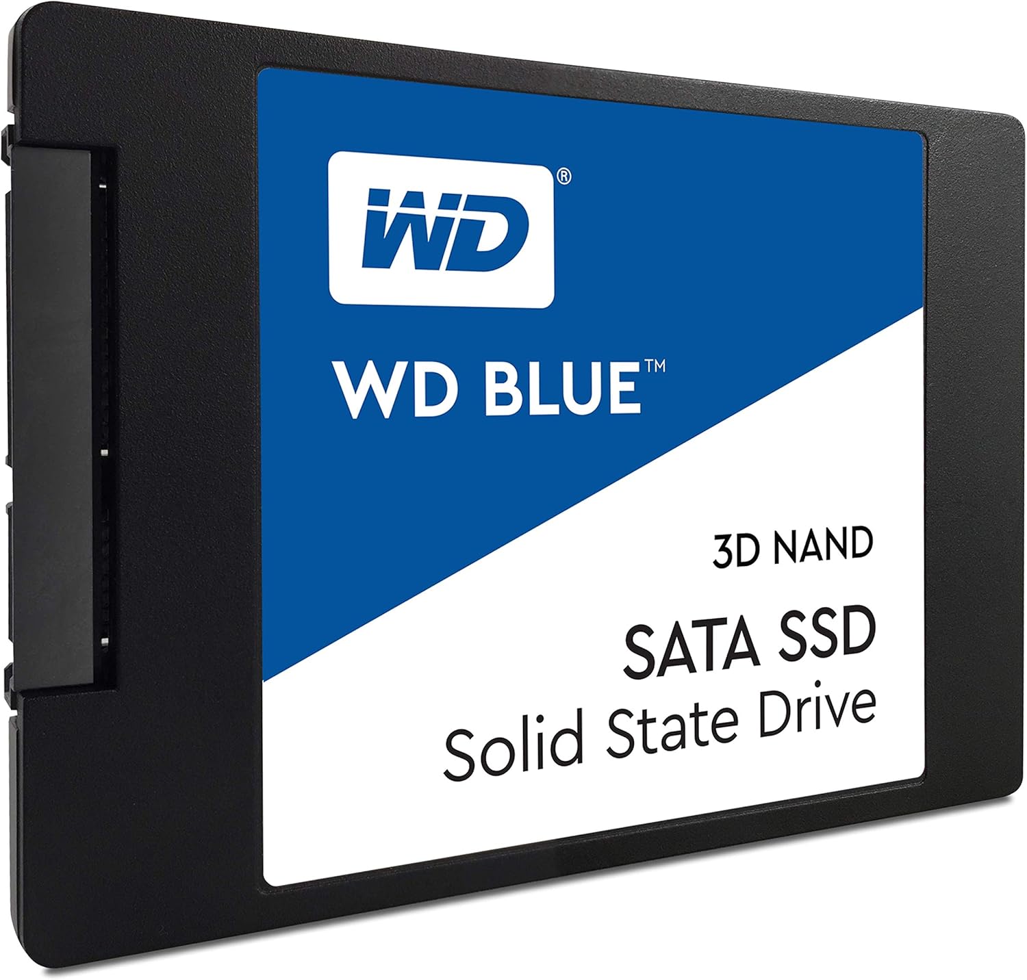 Western Digital 500GB WD Blue 3D NAND Internal PC SSD - SATA III 6 Gb/s, 2.5"/7mm, Up to 560 MB/s - WDS500G2B0A Pack of 2