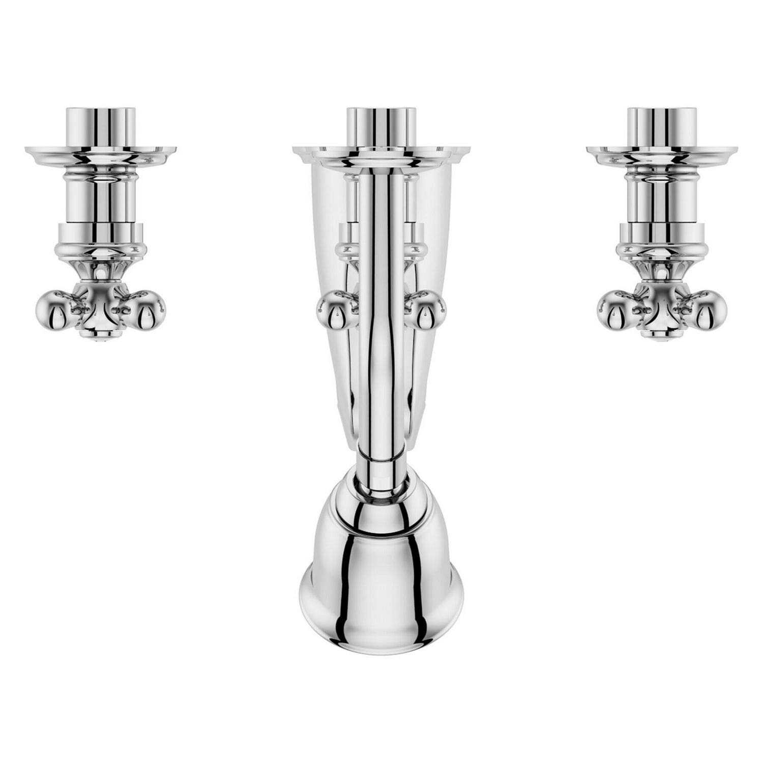Pfister LG01-8CBC 3-Handle Tub and Shower Faucet with Cross Handles