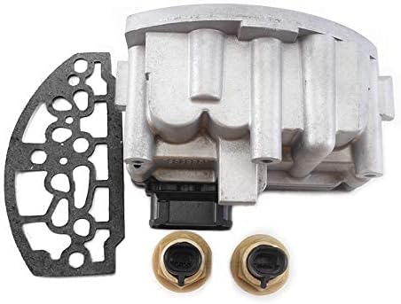 A604 Remanufacture Automatic Transmission Shift Control Solenoid Block Pack Includes Gasket & Input & Output Speed Sensor Replaces 5140429AA