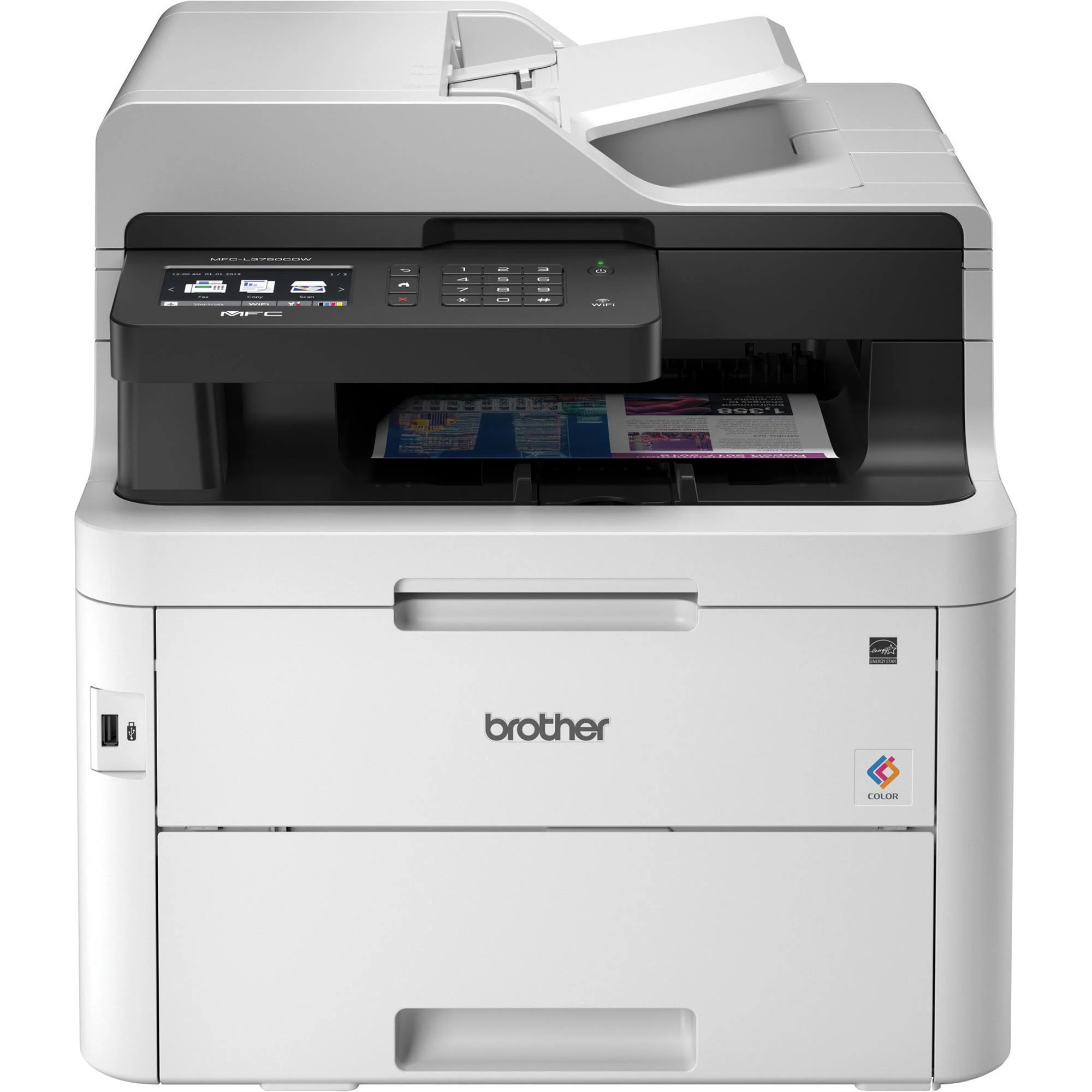 Brother MFC-L3750CDW Wireless Multifunction Color Laser Printer
