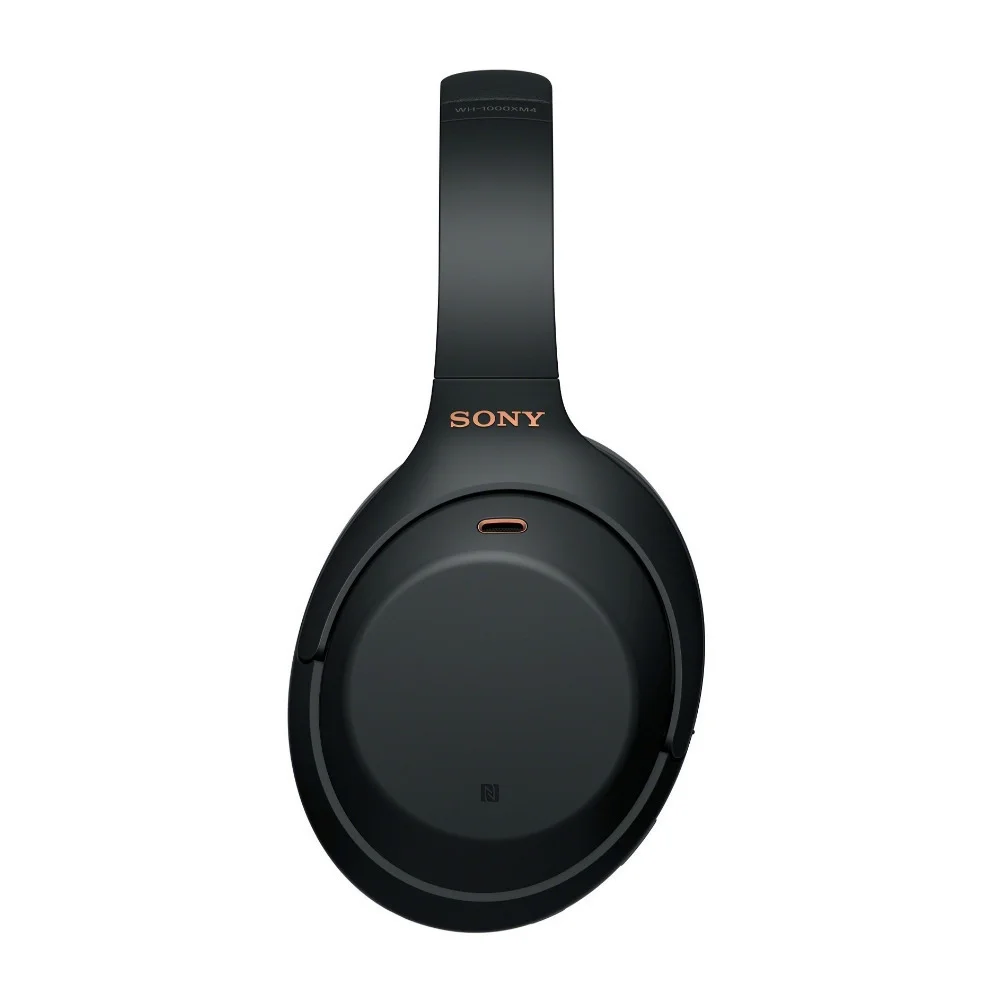 Sony Bluetooth Noise-Canceling Over-Ear Headphones, Black, WH1000XM4B_K1