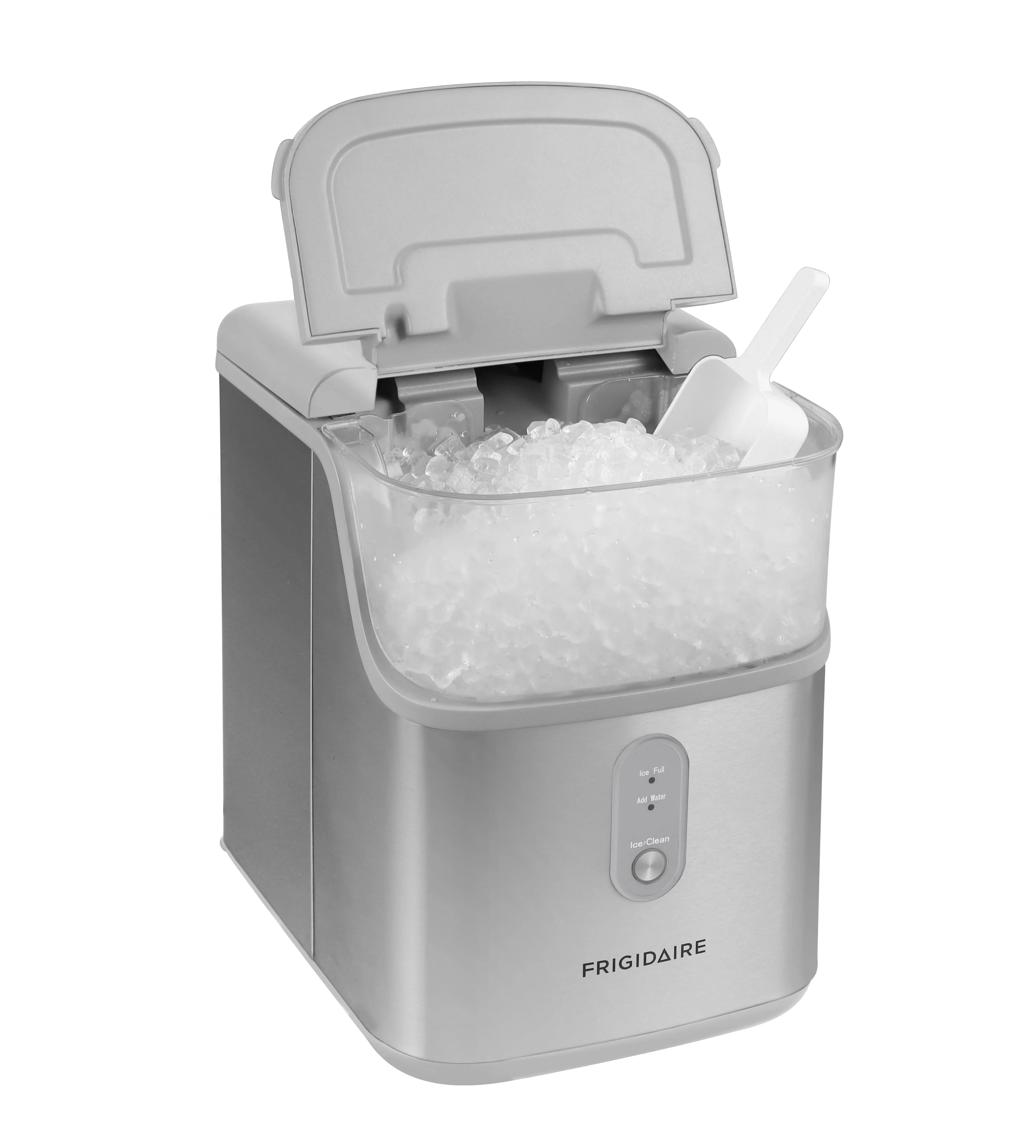 Frigidaire 33 Lbs. Nugget Ice Maker - BLACK Stainless Steel, EFIC228