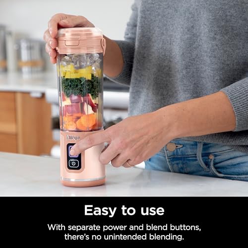 Ninja Blast Portable Blender, Cordless, 18oz. Vessel, Personal Blender for Shakes & Smoothies, BPA Free, Leakproof Lid & Sip Spout, USB-C Rechargeable, Dishwasher Safe Parts