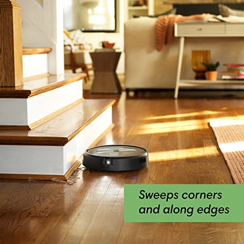 iRobot Roomba j7 (7150) Wi-Fi Connected Robot Vacuum - Identifies and avoids Obstacles Like pet Waste & Cords, Smart Mapping, Works with Alexa, Ideal for Pet Hair, Carpets, Hard Floors, Roomba J7