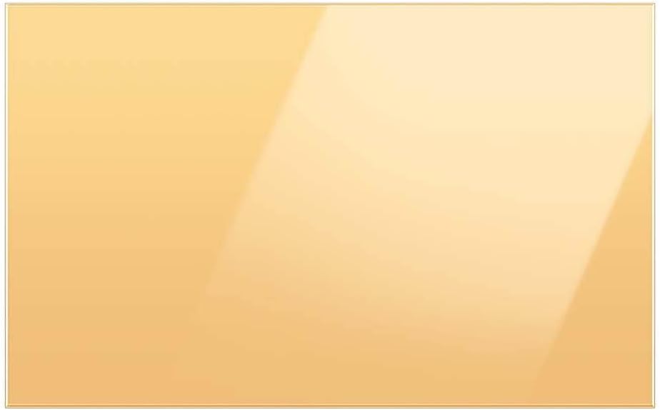 SAMSUNG RAF36DB4C0 Bespoke 4-Door French Door Refrigerator Panel in Sunrise Yellow Glass - Bottom Panel