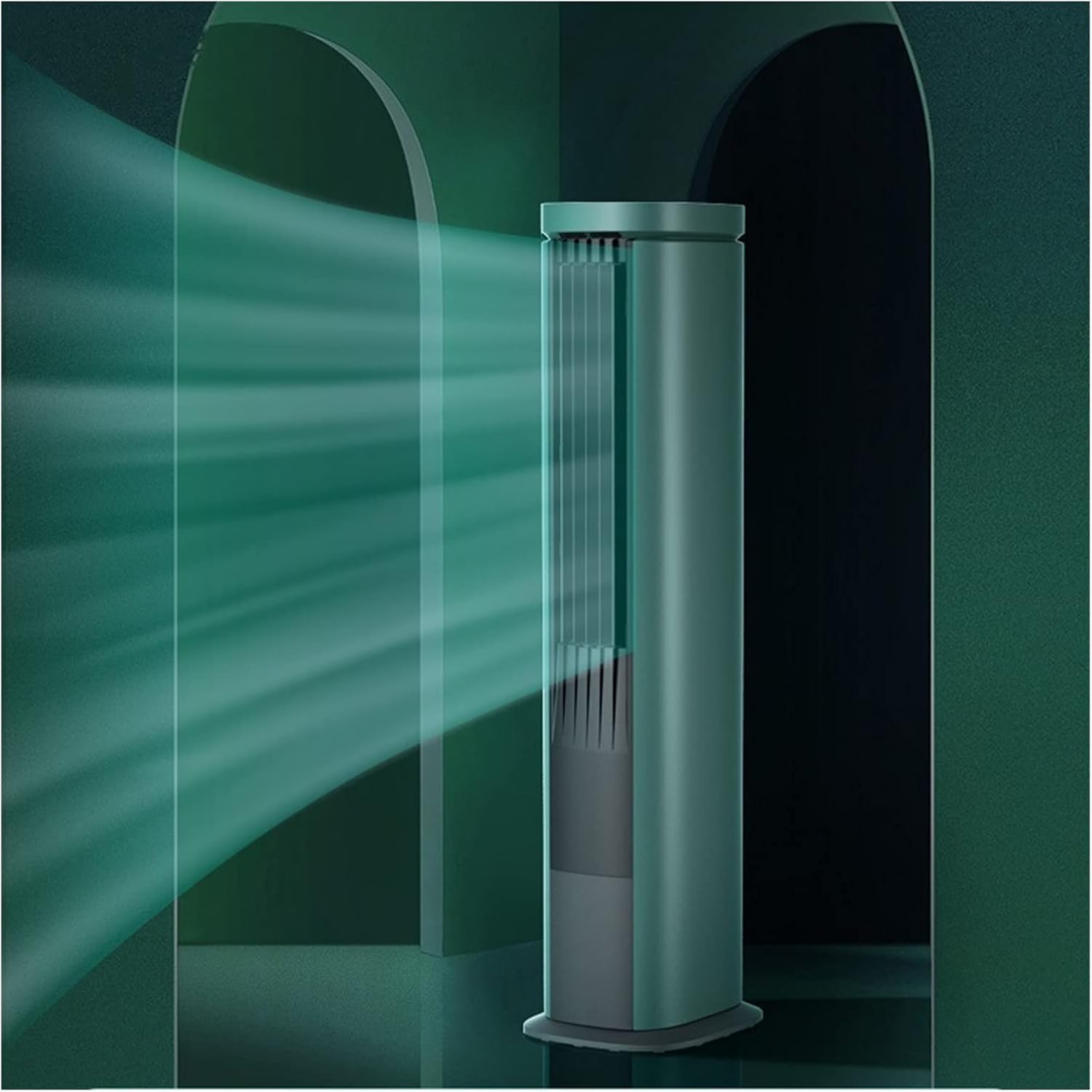 Household Tower Fan, Vertical Silent Cooling Fan, 4 Wind Speeds Suitable for Home and Office Floor Fans