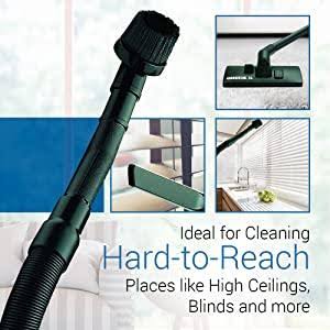 Oreck Bb880 Super-Deluxe Compact Canister Vacuum Cleaner - Black