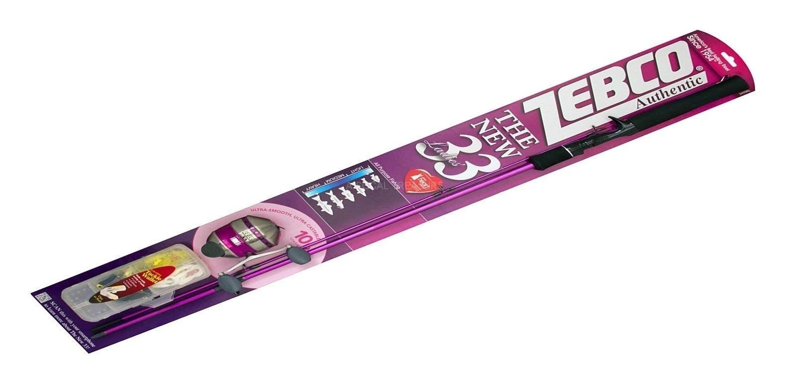Zebco 33 Ladies Spincast Combo