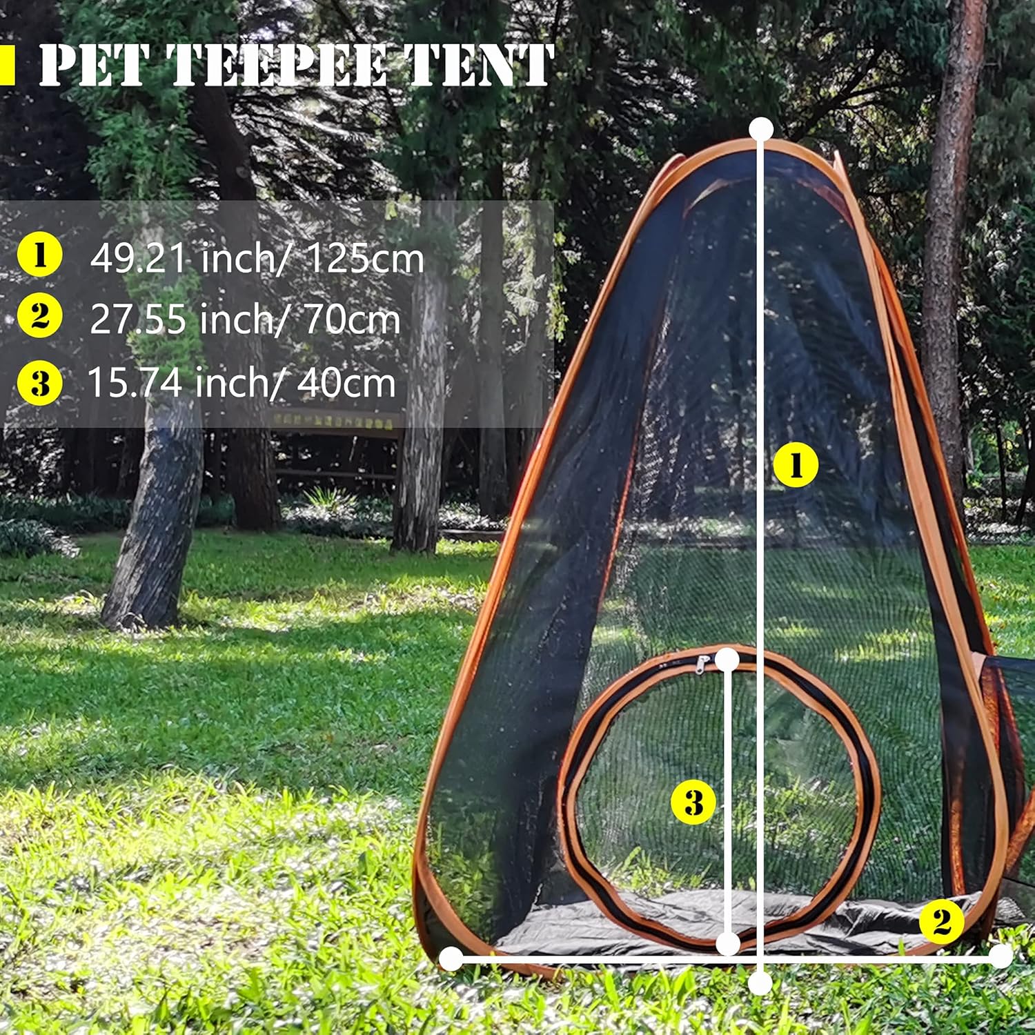 Outdoor Cat Enclosures, 6-in-1 Outdoor Cat Tent with Cat Tunnel DIY in Multiple Ways, Cat Playpen Play Tents for Cats Rabbits Ferrets and Small Animals, Indoor/Outdoor Cat House