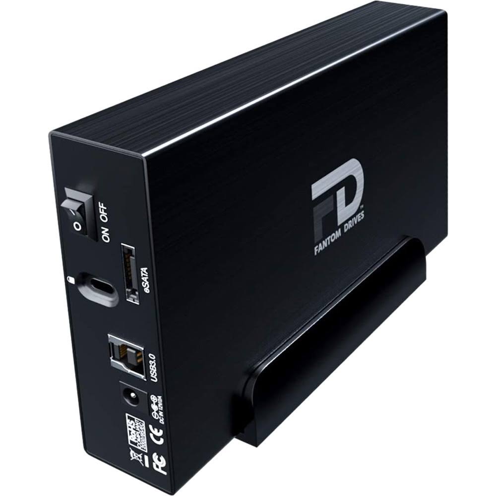Fantom Drives Professional 3tb 7200RPM USB 3.0 / eSATA Aluminum External Hard Drive