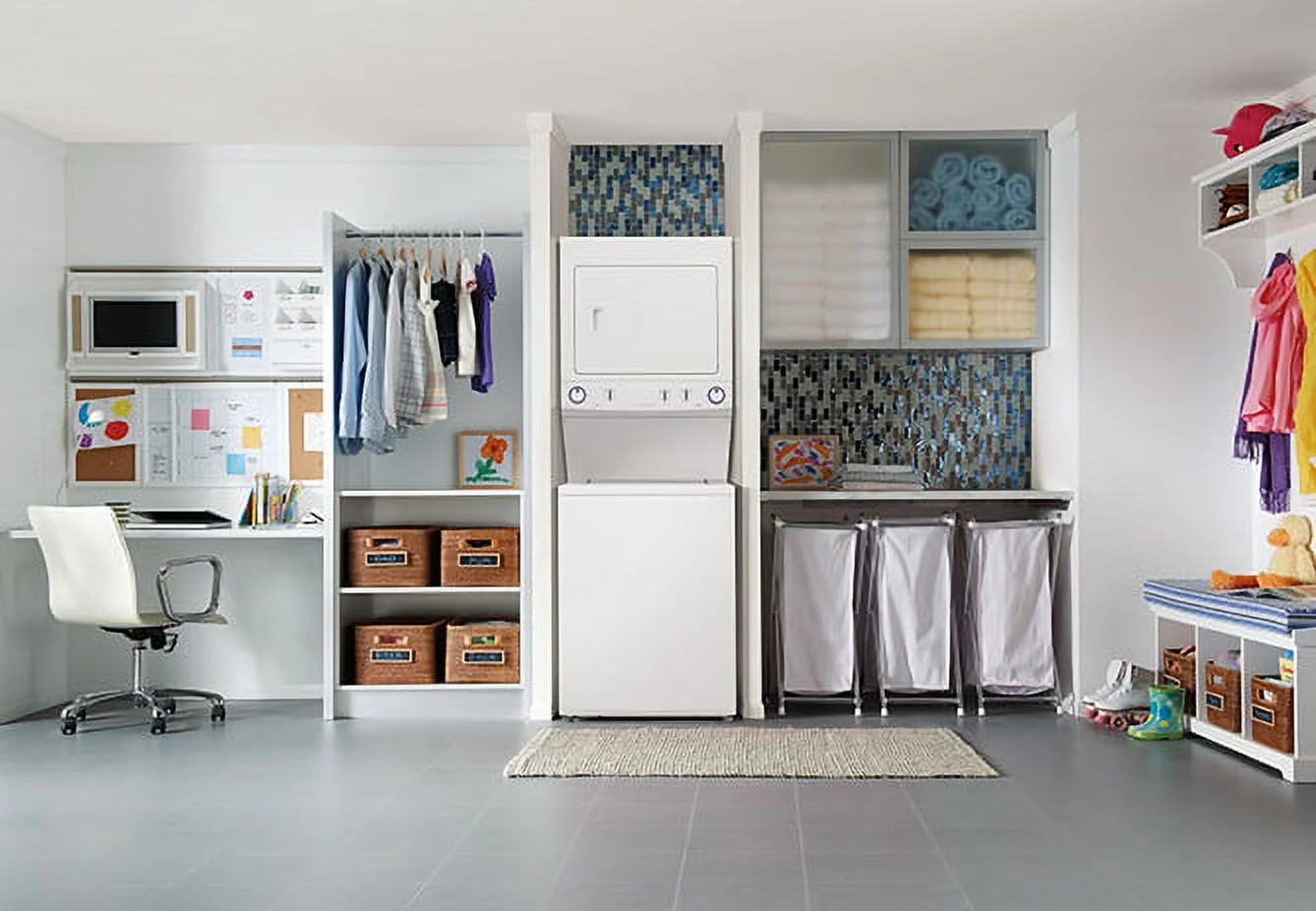 Frigidaire Electric Washer, Dryer High-Efficiency Laundry Center