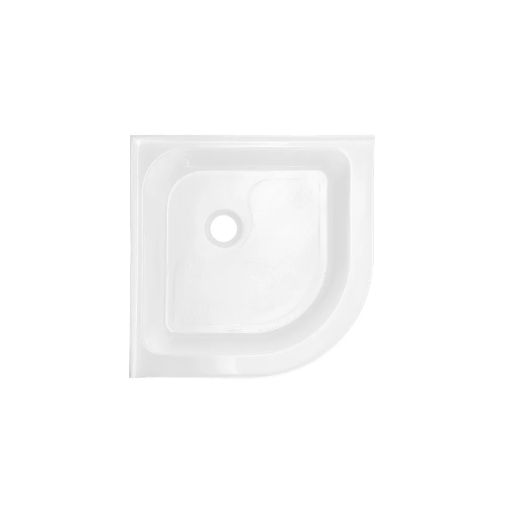 Swiss Madison Voltaire 32 x 32 Acrylic White, Single-Threshold, Center Drain, Neo-angle Shower Base
