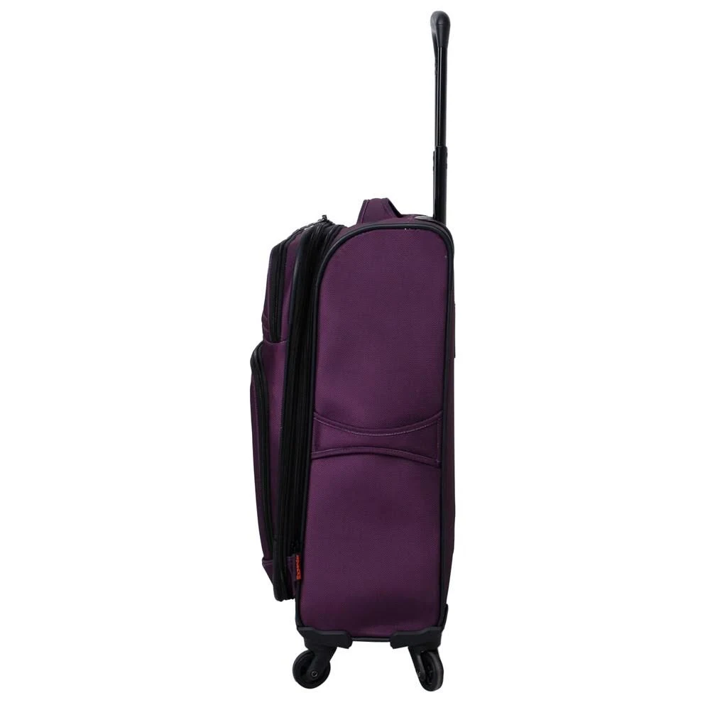 Skyline 21x22 Carry on Spinner Suitcase - Purple